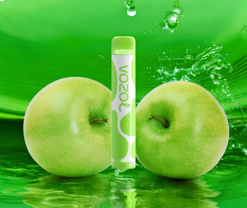 Kaksinkertaisen Omena-Unelman L&ouml;yt&ouml;: VOZOL JOYGO 600 Puffs Vape - kaksinkertainen omena